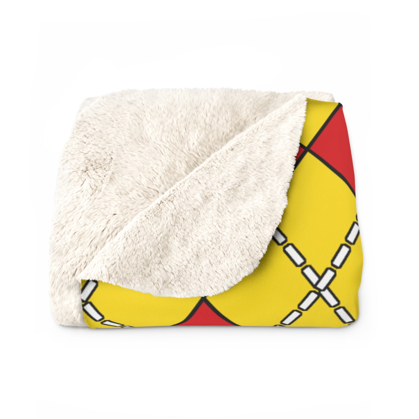 Catalonia Retro Argyle Blanket Throw