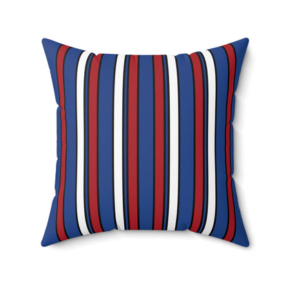 Caribbean Netherlands Retro Stripes Cushion Pillow