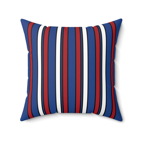 Caribbean Netherlands Retro Stripes Cushion Pillow