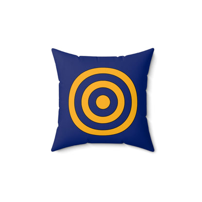 Nauru Retro Target Cushion Pillow