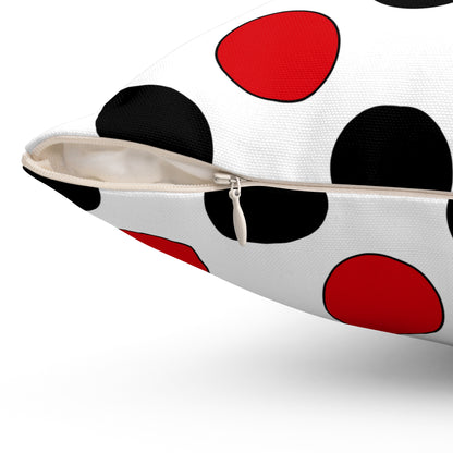 Gibraltar Retro Polka Dots Cushion Pillow