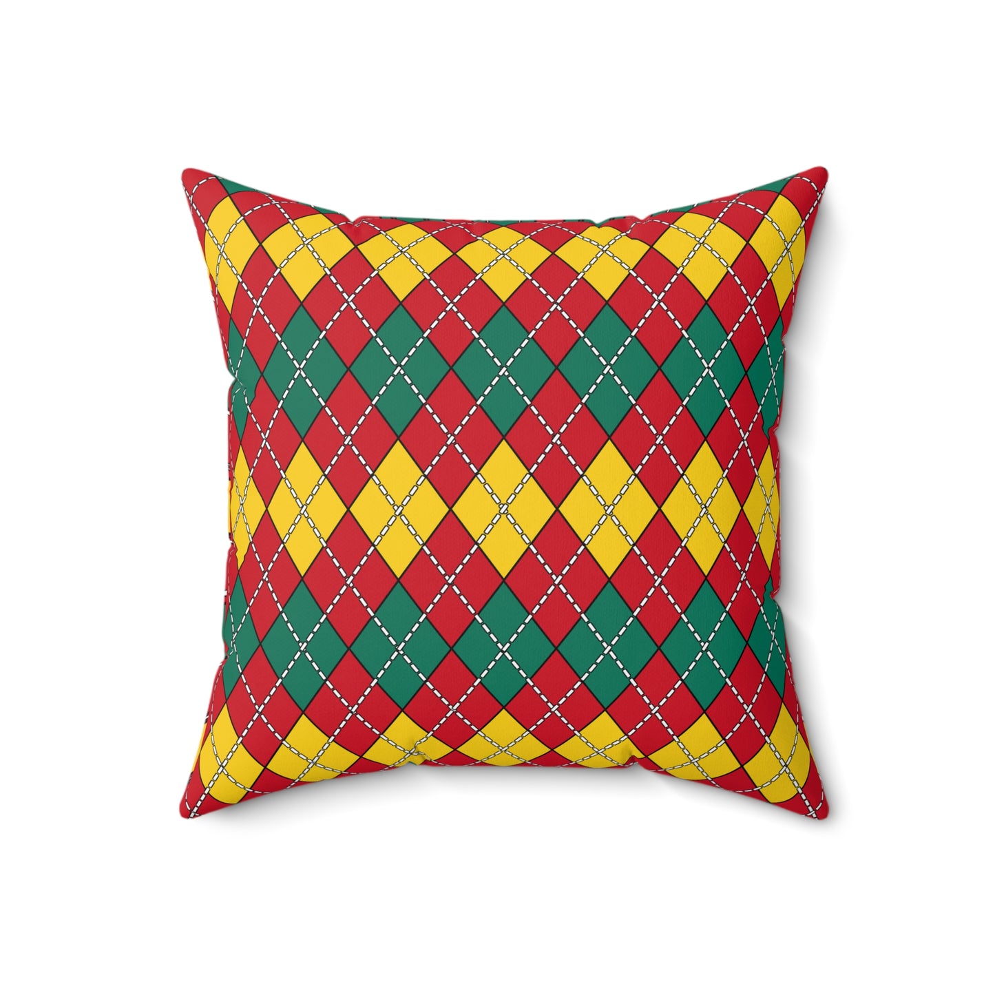 Grenada Retro Argyle Cushion Pillow