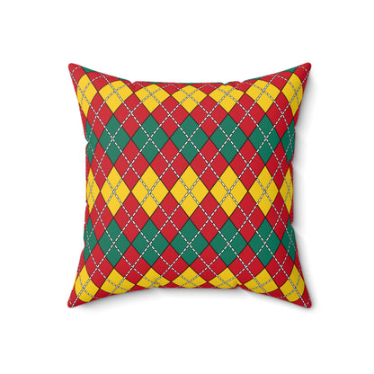 Grenada Retro Argyle Cushion Pillow