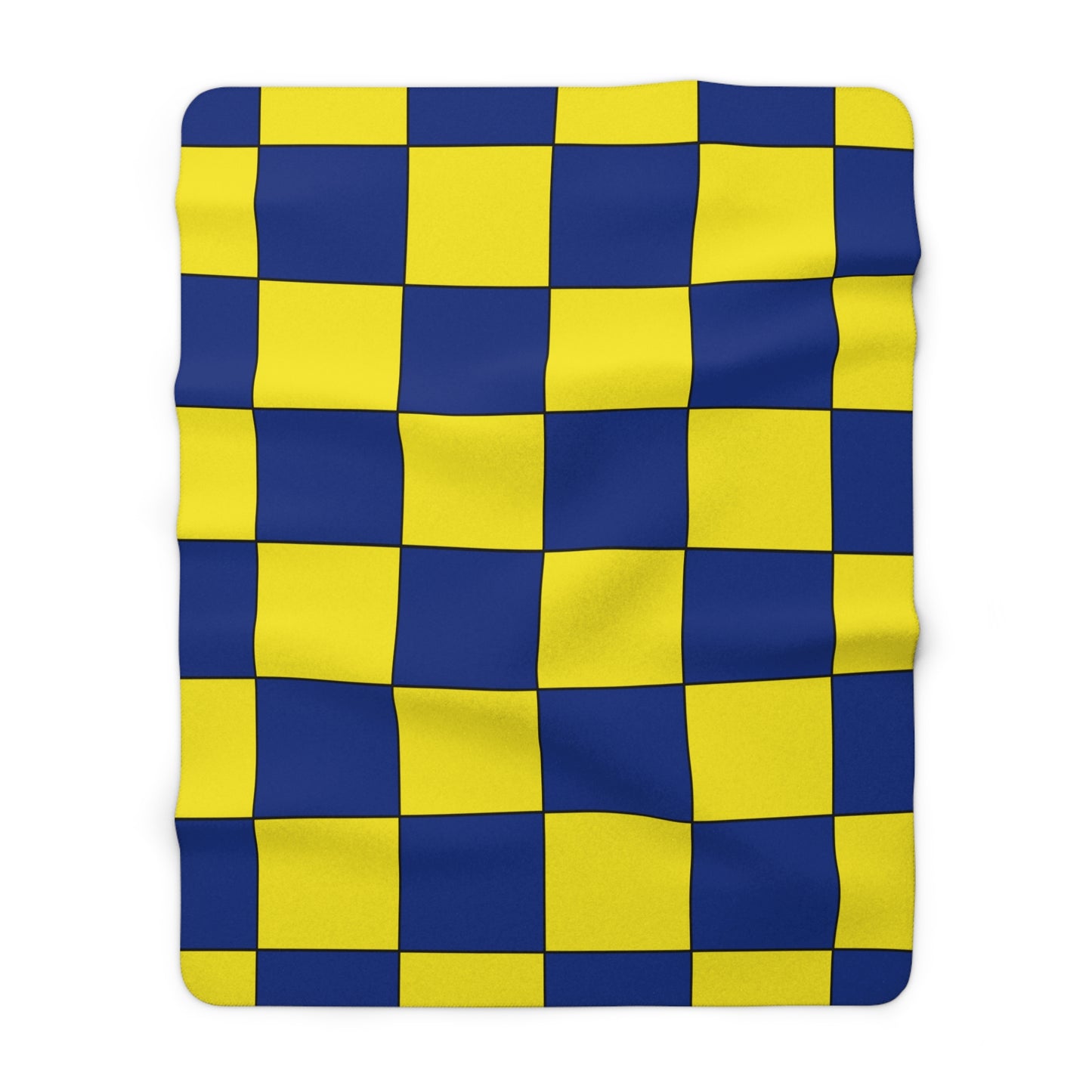 Curacao Retro Check Blanket Throw
