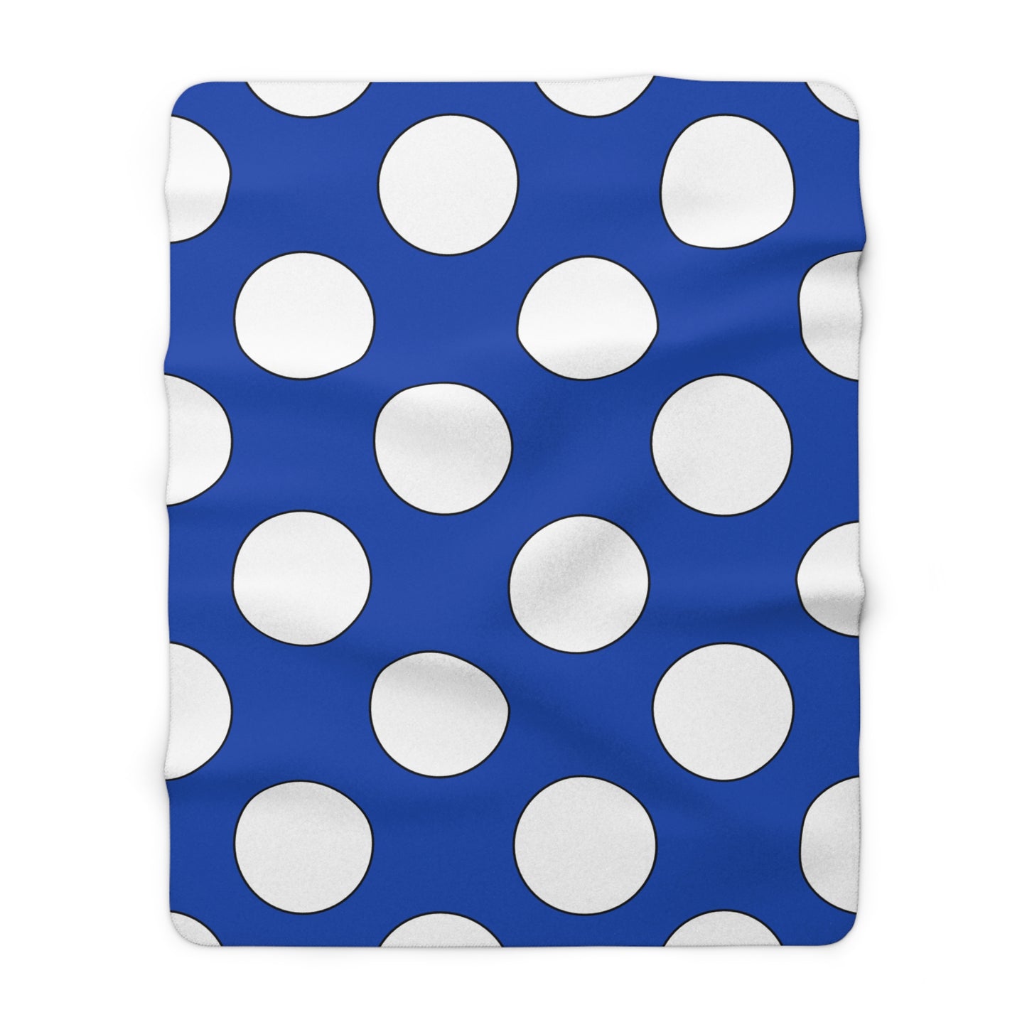 El Salvador Retro Polka Dots Blanket Throw