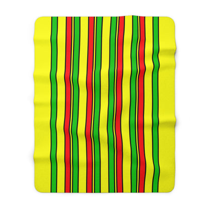 Congo Retro Stripes Blanket Throw