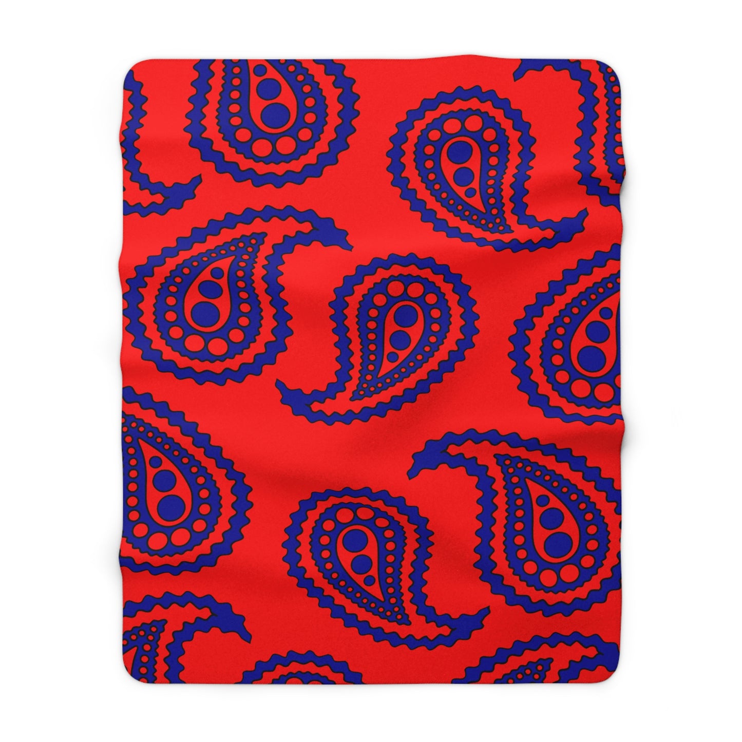Taiwan Retro Paisley Blanket Throw