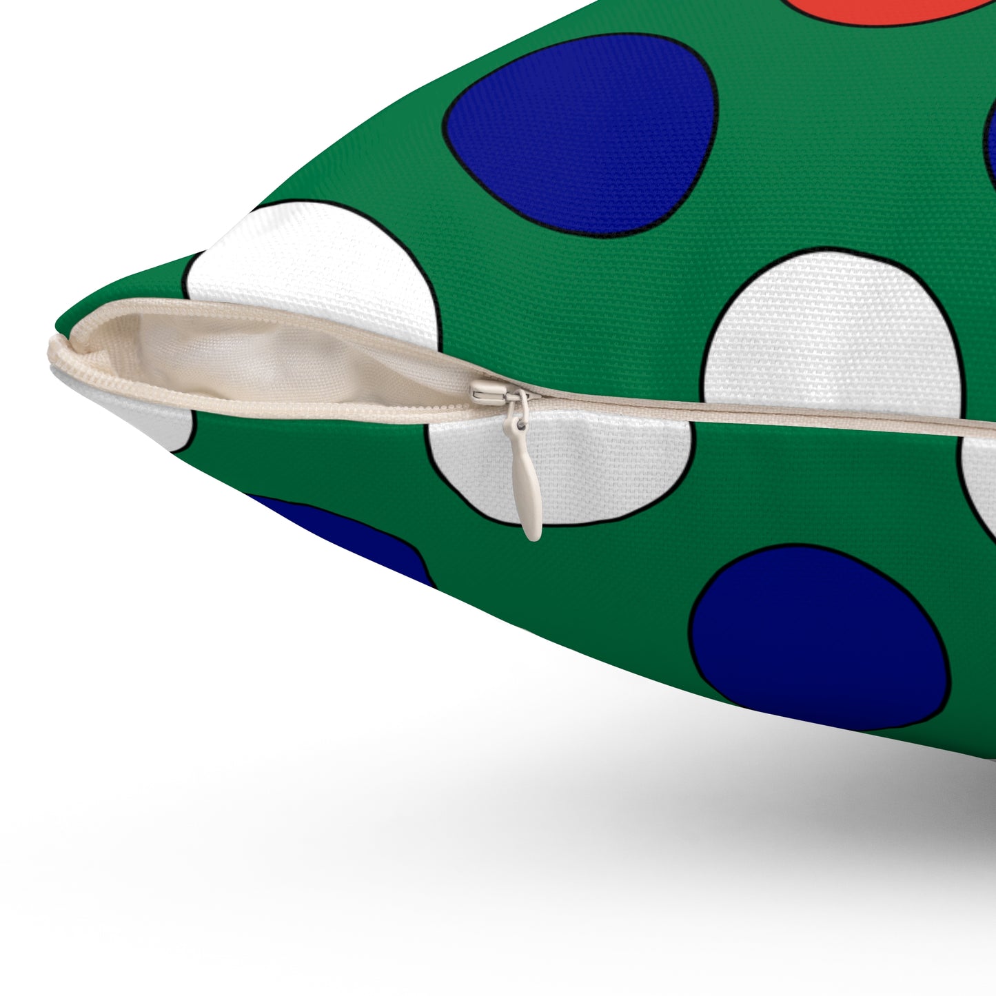 South Africa Retro Polka Dots Cushion Pillow