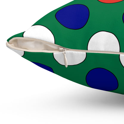 South Africa Retro Polka Dots Cushion Pillow