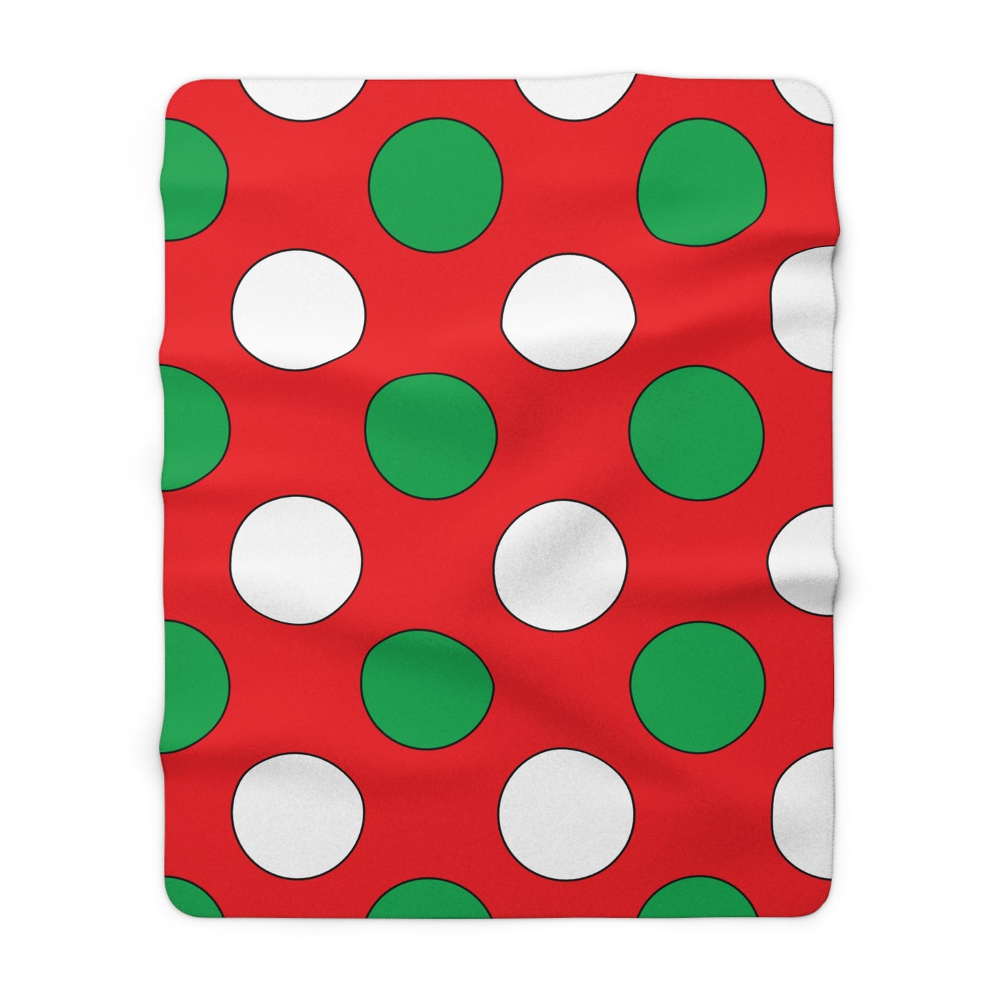 Lebanon Retro Polka Dots Blanket Throw