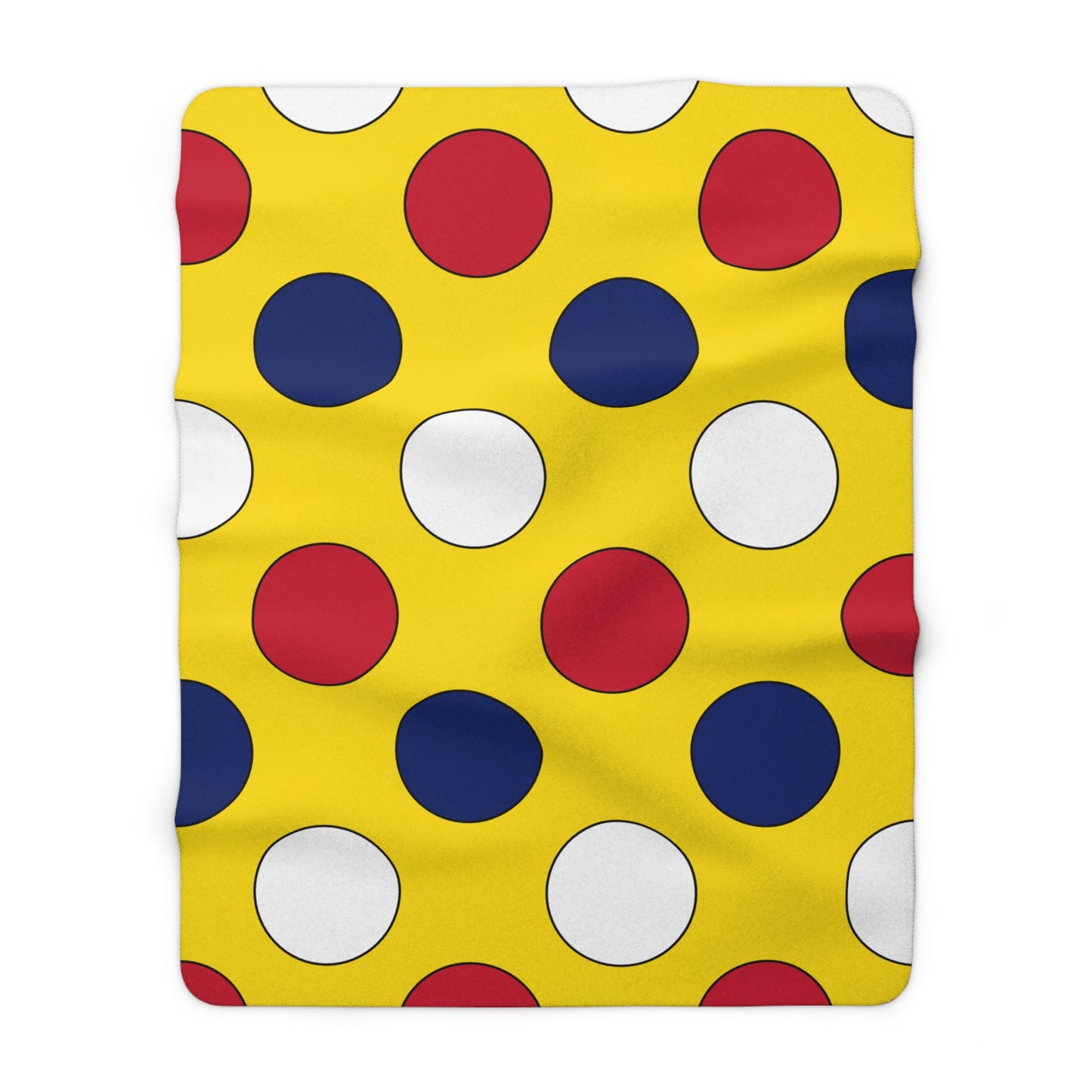 Niue Retro Polka Dots Blanket Throw