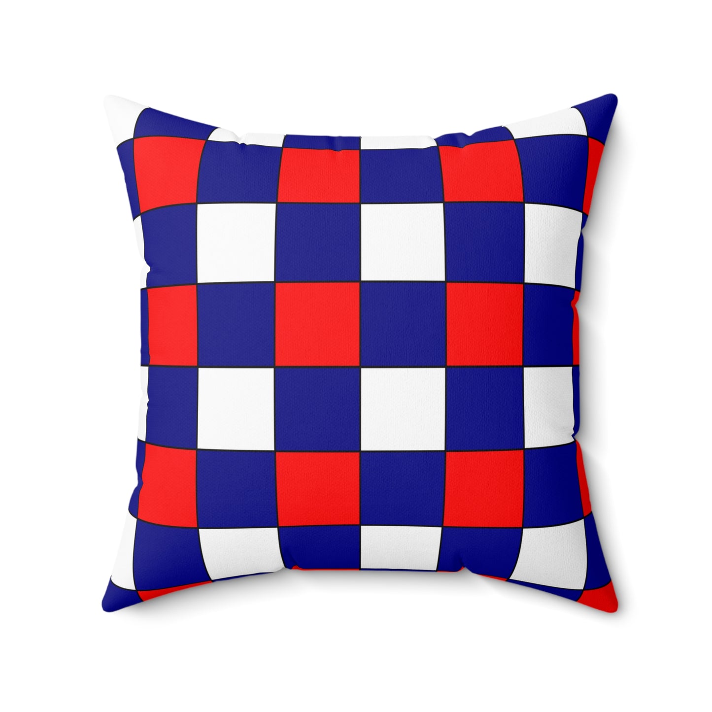 Heard Island And Mcdonald Islands Retro Check Cushion Pillow