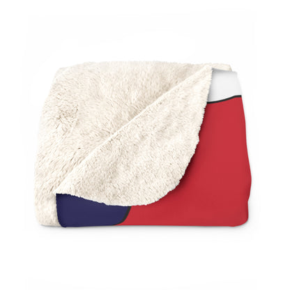 Bermuda Retro Polka Dots Blanket Throw