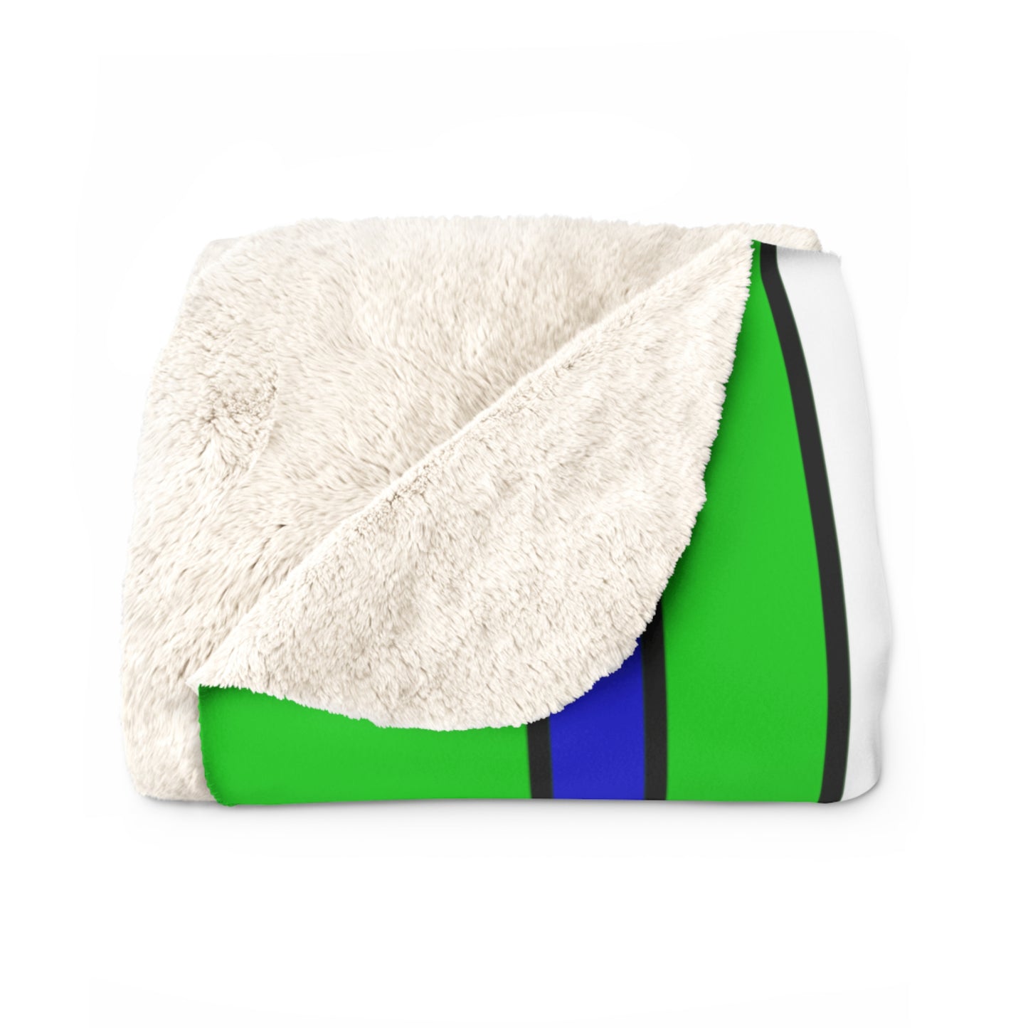 Sierra Leone Retro Stripes Blanket Throw