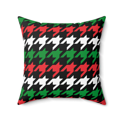 Palestine Retro Houndstooth Cushion Pillow