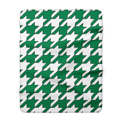 Nigeria Retro Houndstooth Blanket Throw