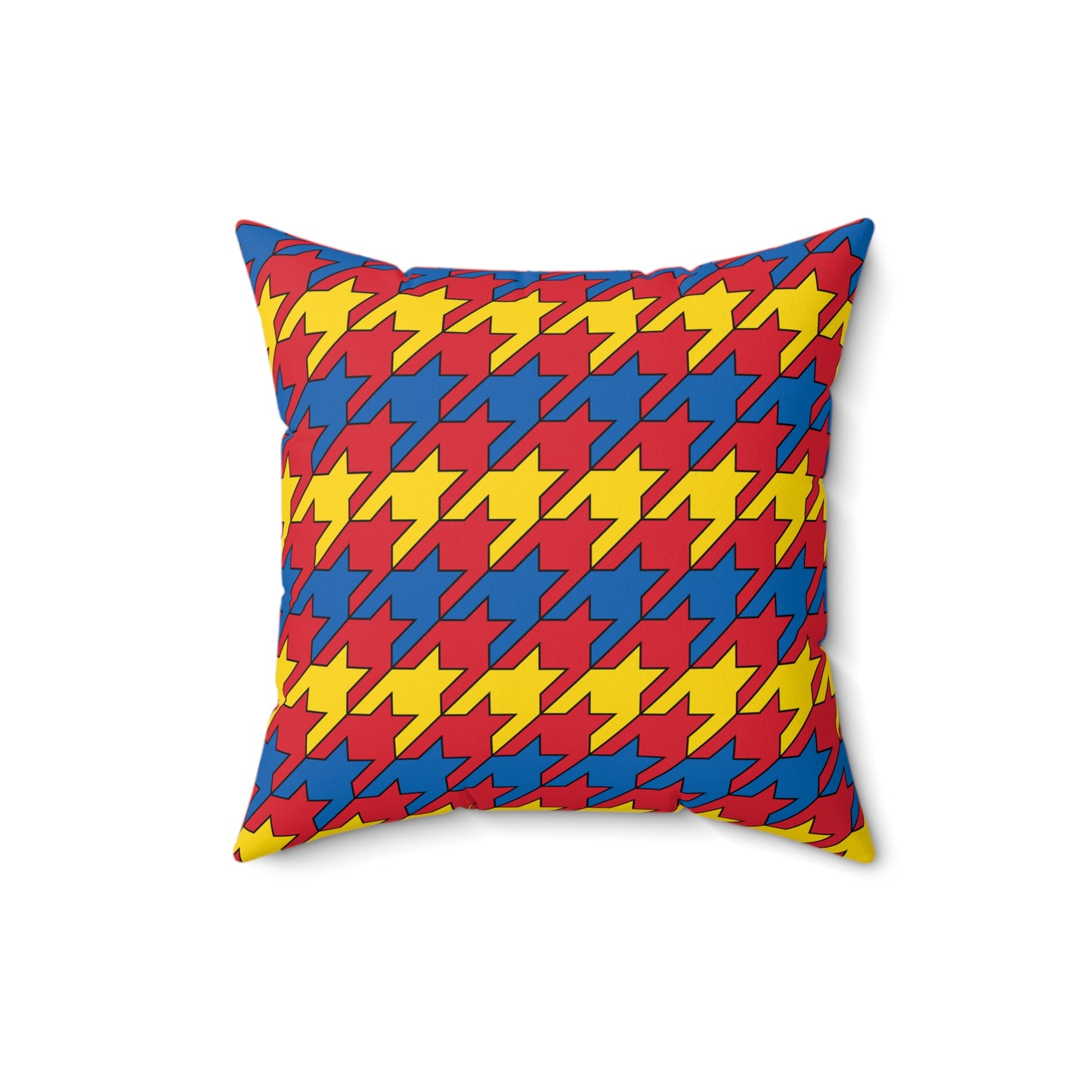 Mongolia Retro Houndstooth Cushion Pillow