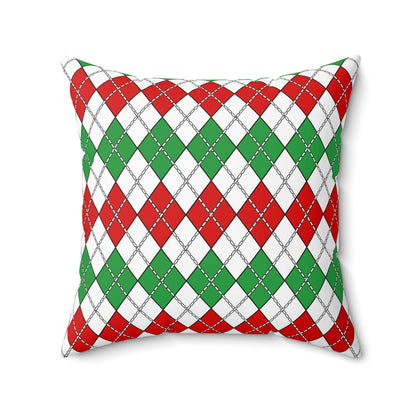 Iran Retro Argyle Cushion Pillow