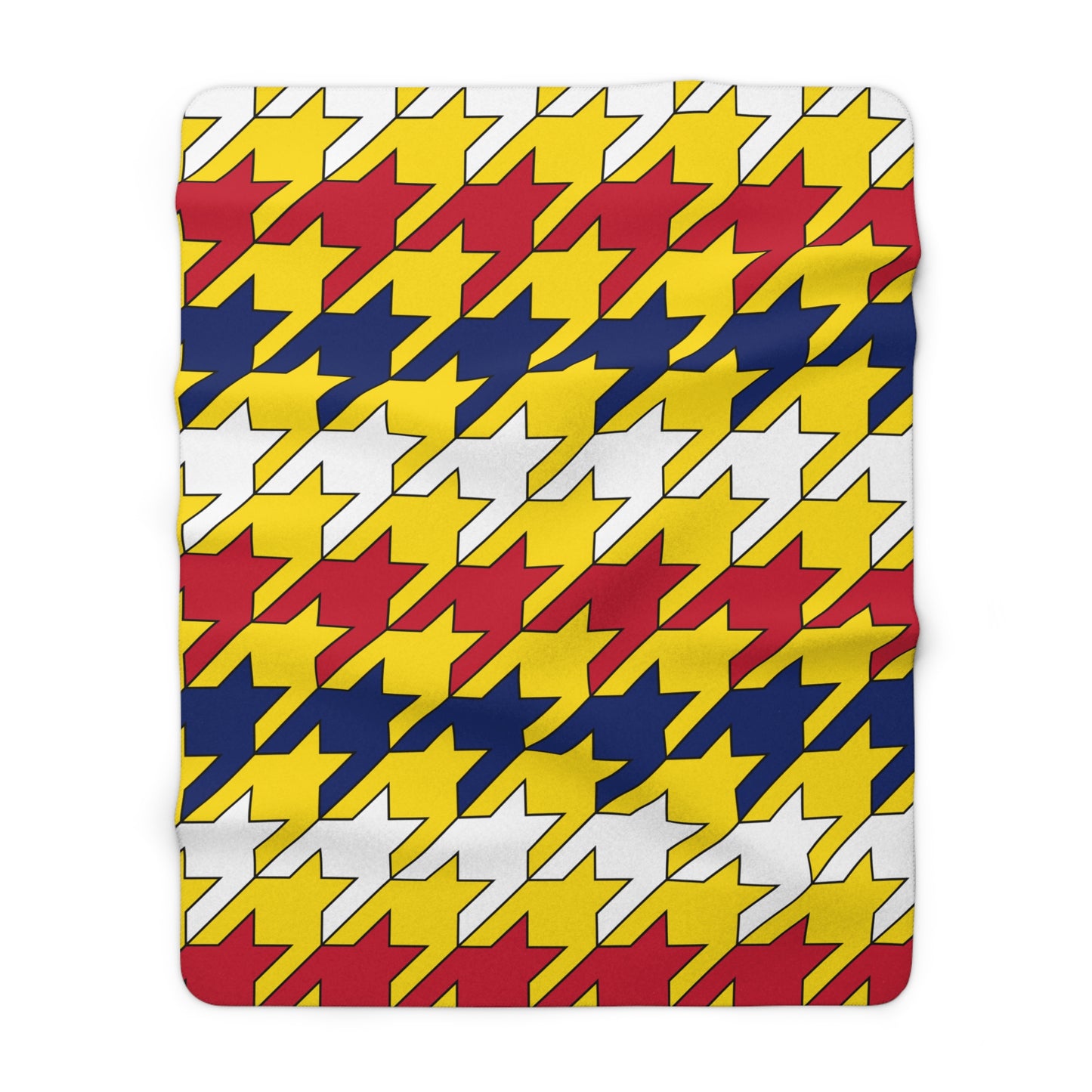 Niue Retro Houndstooth Blanket Throw