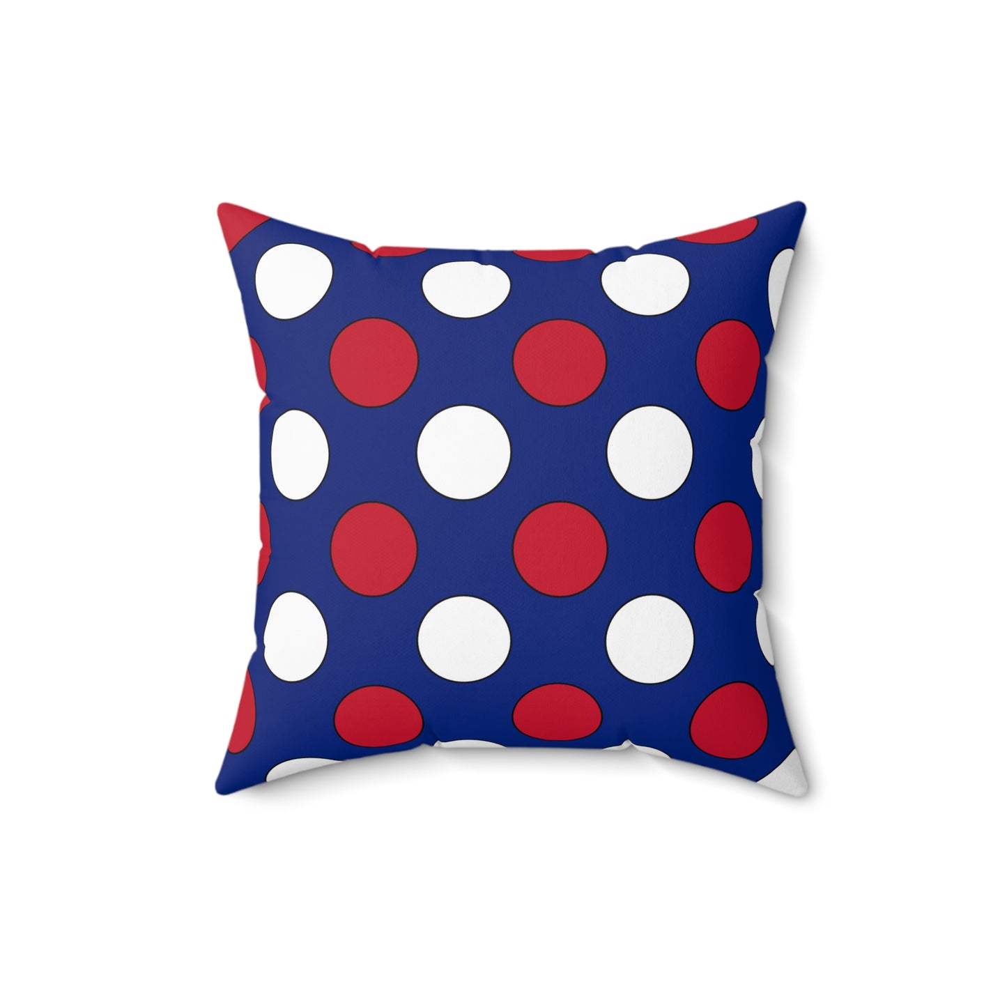 New Zealand Retro Polka Dots Cushion Pillow