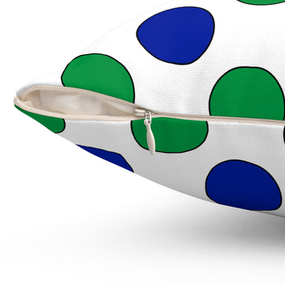Lesotho Retro Polka Dots Cushion Pillow