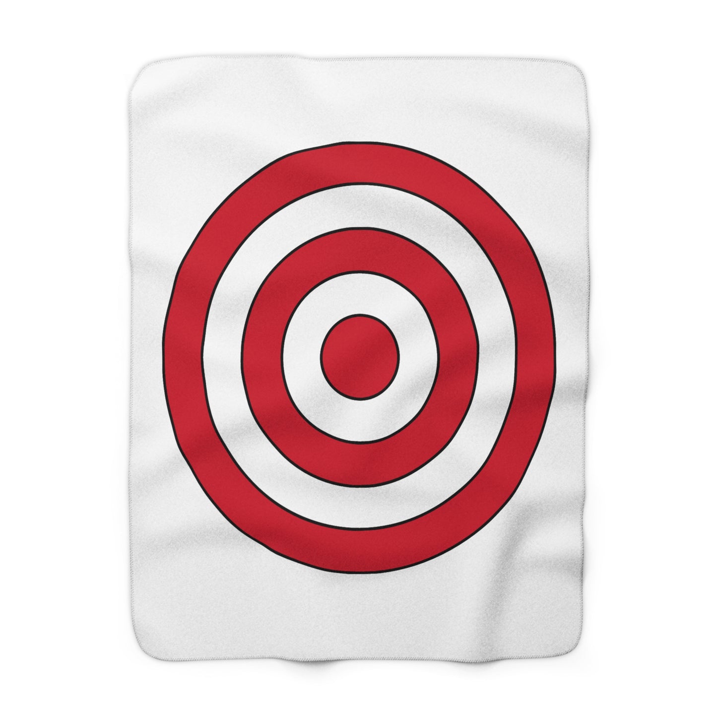 Jersey Retro Target Blanket Throw