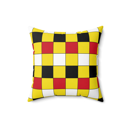 Brunei Darussalam Retro Check Cushion Pillow