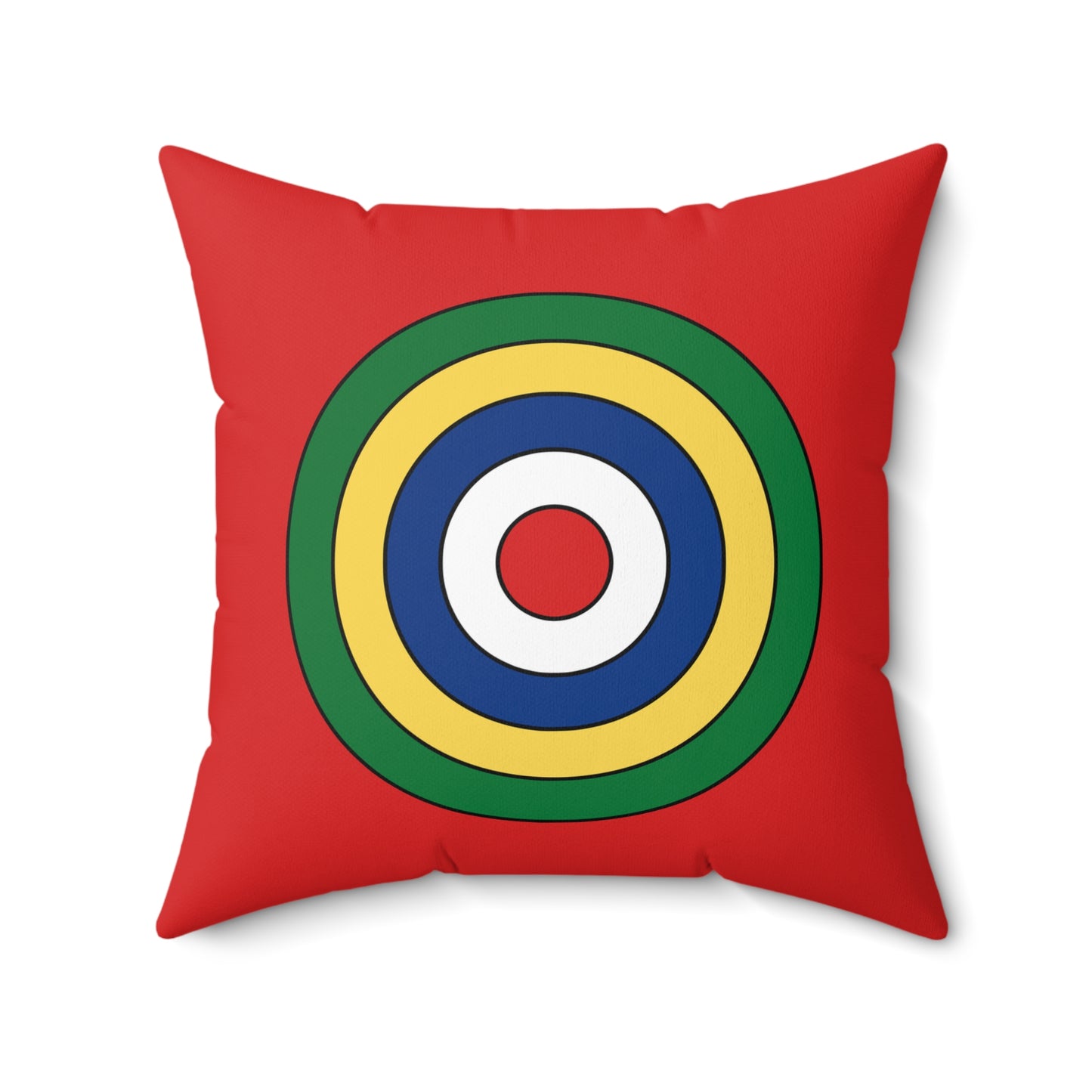 Seychelles Retro Target Cushion Pillow