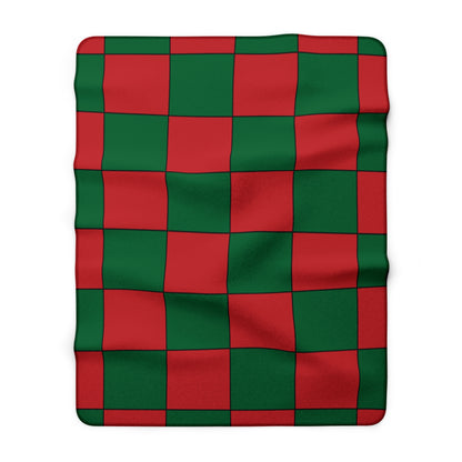 Morocco Retro Check Blanket Throw