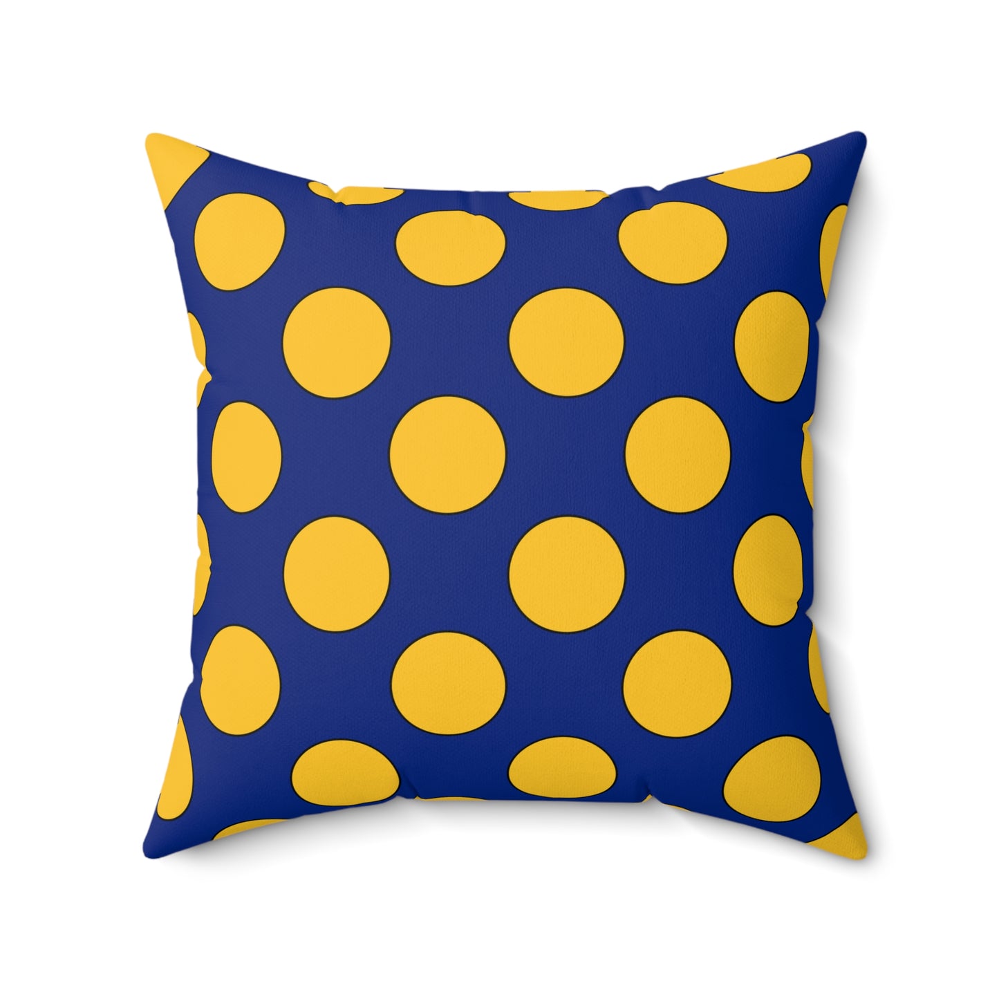 Barbados Retro Polka Dots Cushion Pillow