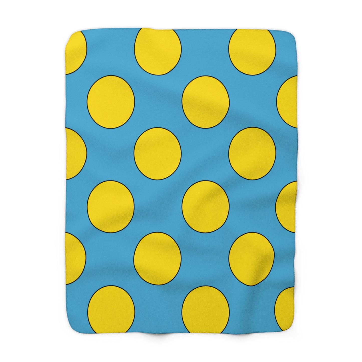 Palau Retro Polka Dots Blanket Throw