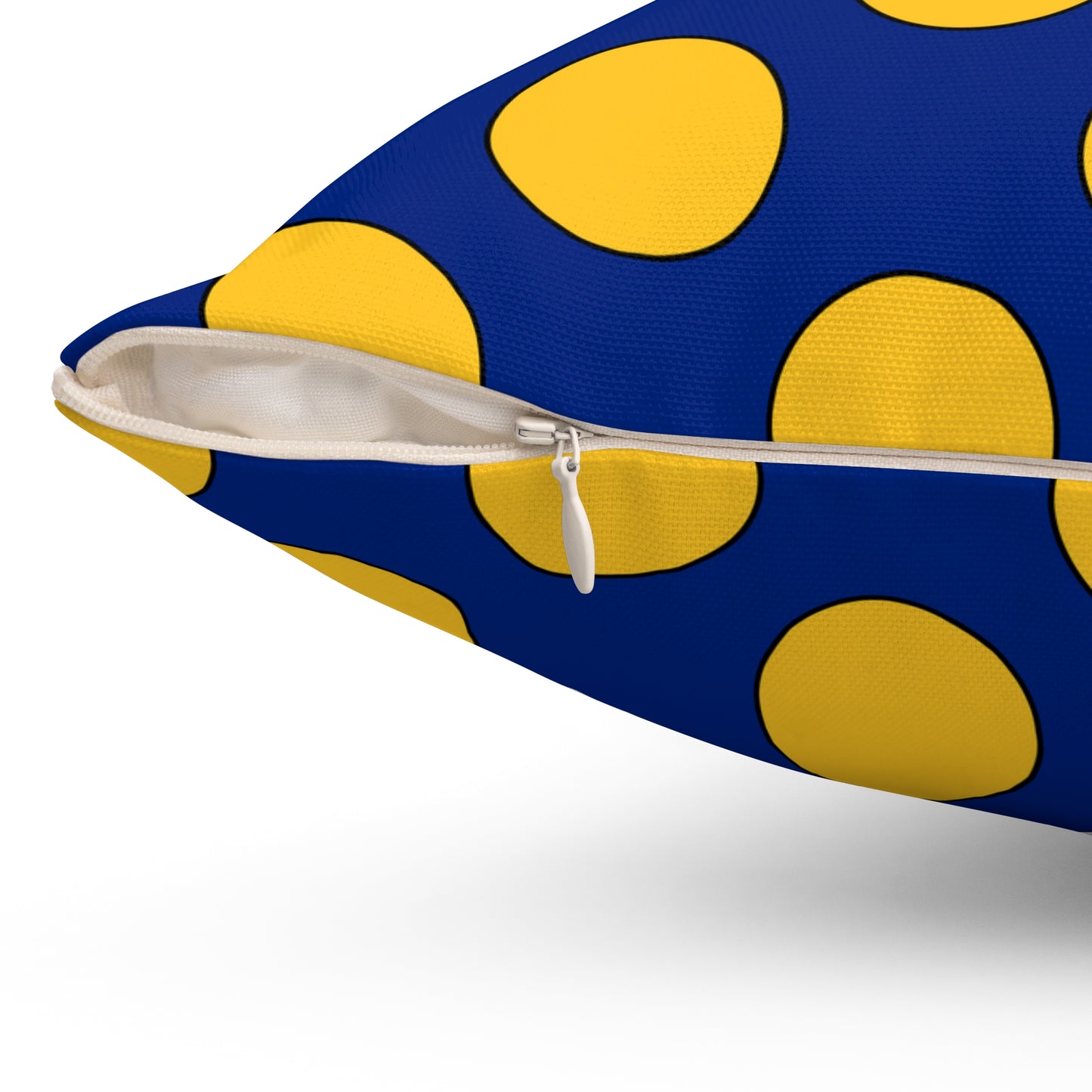 Barbados Retro Polka Dots Cushion Pillow