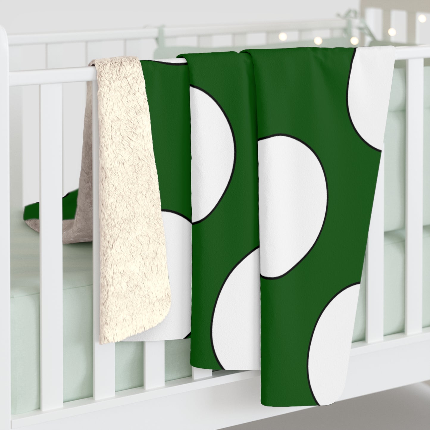 Pakistan Retro Polka Dots Blanket Throw