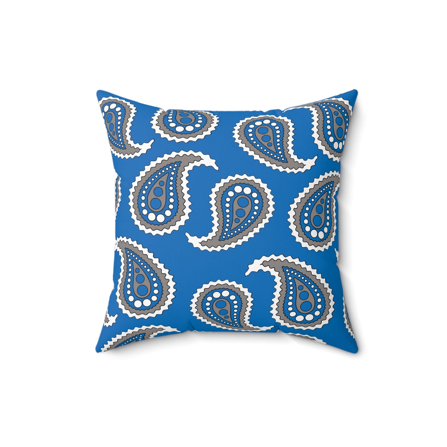 Northern Mariana Islands Retro Paisley Cushion Pillow