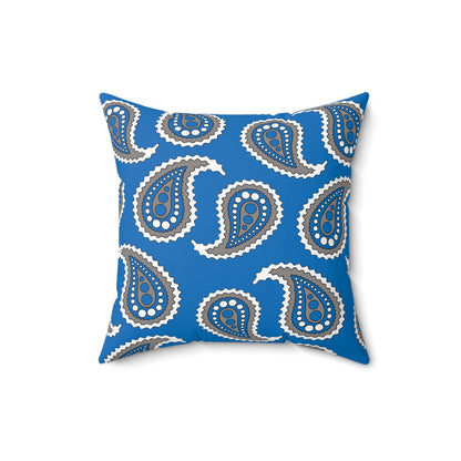 Northern Mariana Islands Retro Paisley Cushion Pillow