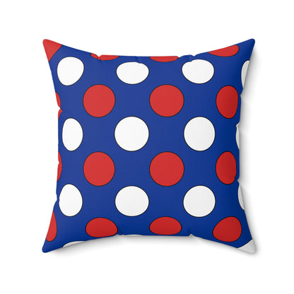 Iceland Retro Polka Dots Cushion Pillow