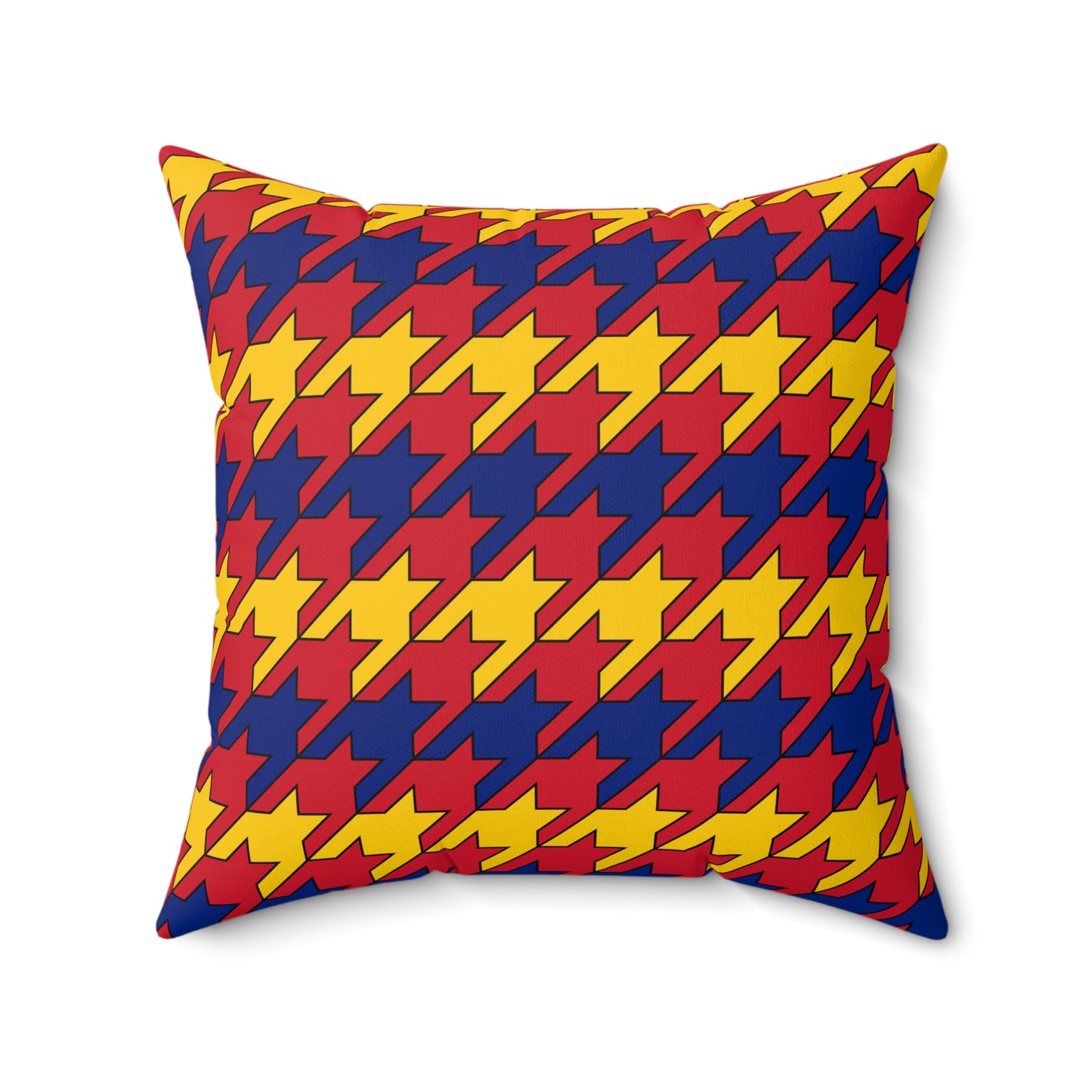 Venezuela Retro Houndstooth Cushion Pillow