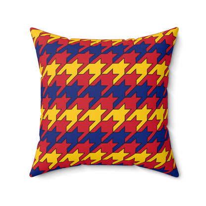 Venezuela Retro Houndstooth Cushion Pillow