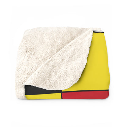 Brunei Darussalam Retro Check Blanket Throw