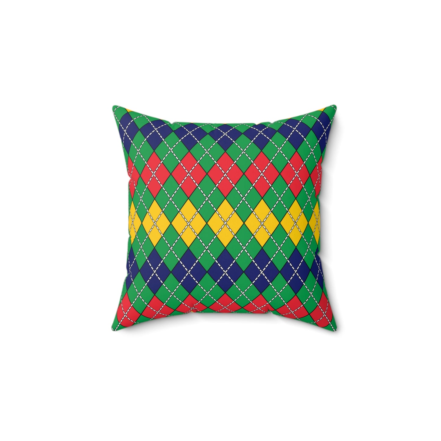 Mauritius Retro Argyle Cushion Pillow