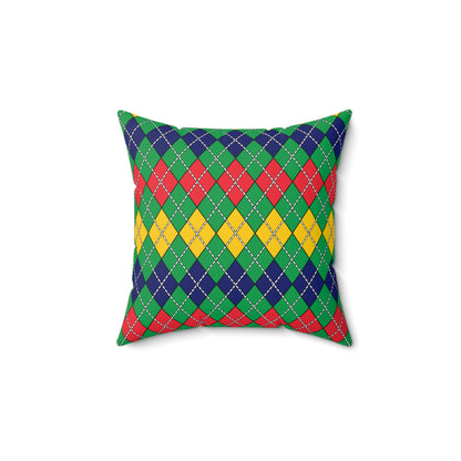 Mauritius Retro Argyle Cushion Pillow