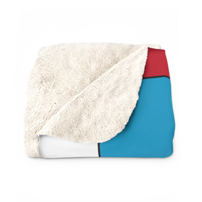 Tuvalu Retro Check Blanket Throw