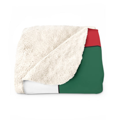 Mexico Retro Check Blanket Throw