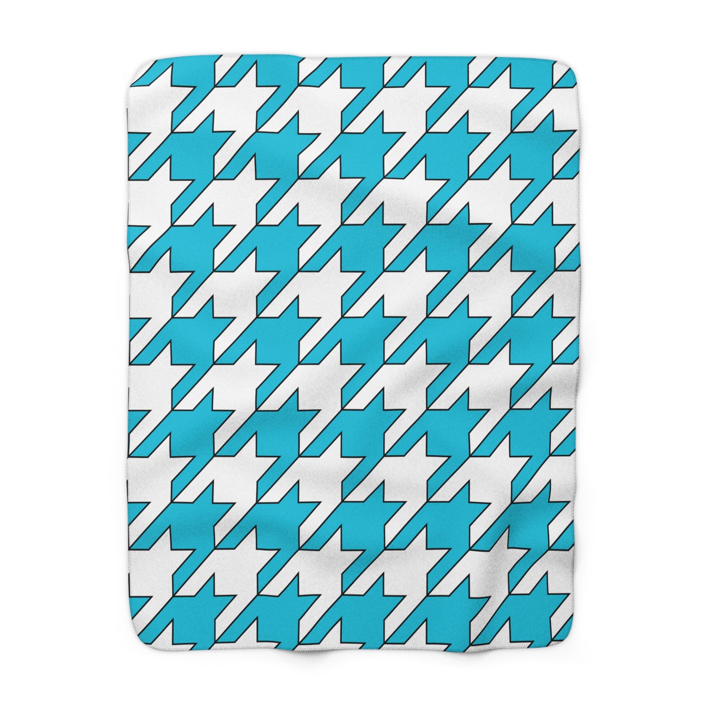 Honduras Retro Houndstooth Blanket Throw