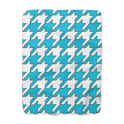 Honduras Retro Houndstooth Blanket Throw