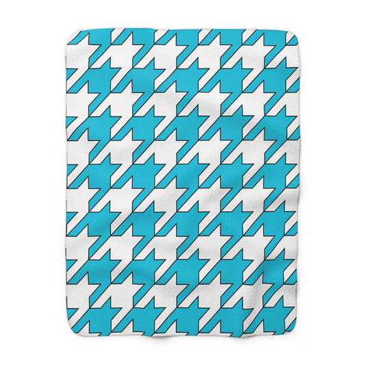 Honduras Retro Houndstooth Blanket Throw