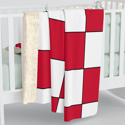 Greenland Retro Check Blanket Throw