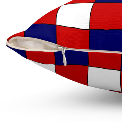 Malaysia Retro Check Cushion Pillow