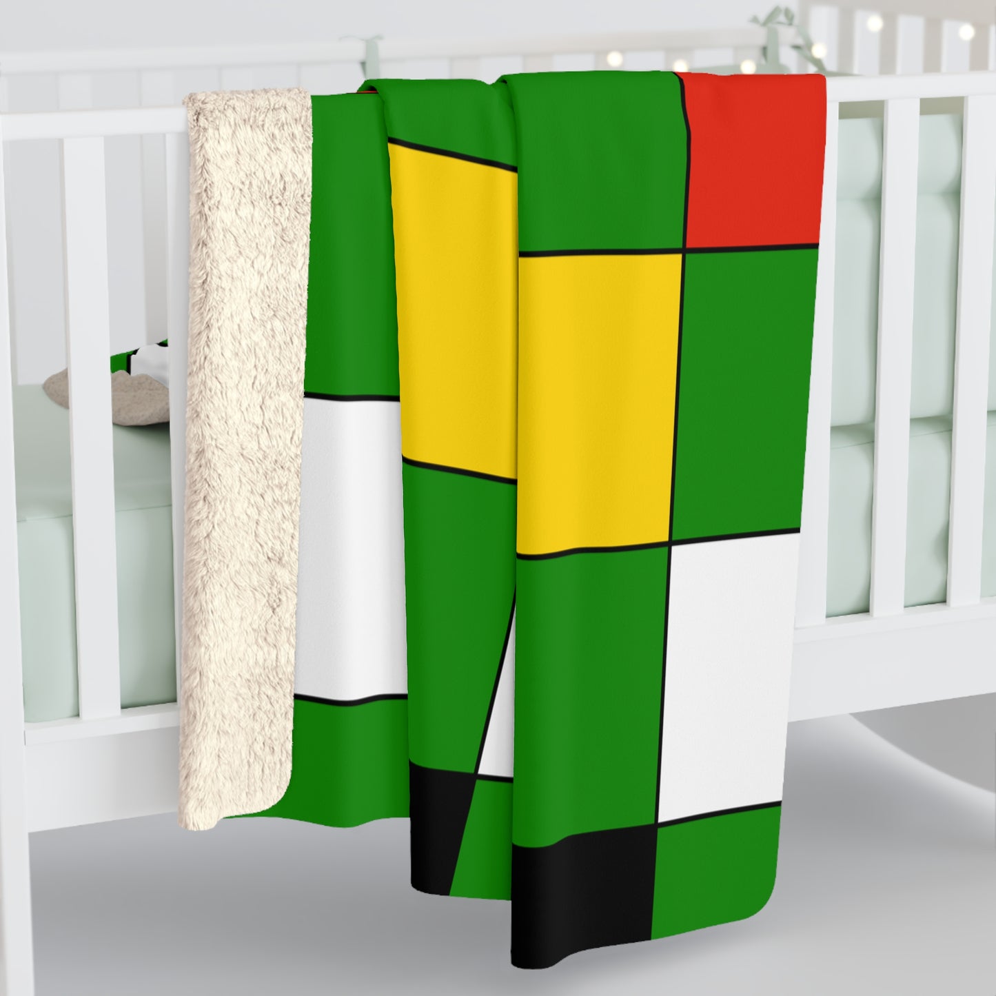 Dominica Retro Check Blanket Throw