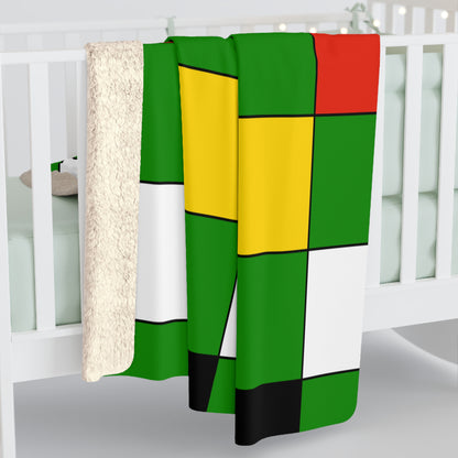 Dominica Retro Check Blanket Throw